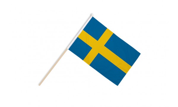Sweden Hand Flags